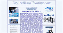 Desktop Screenshot of dryiceblastcleaning.com